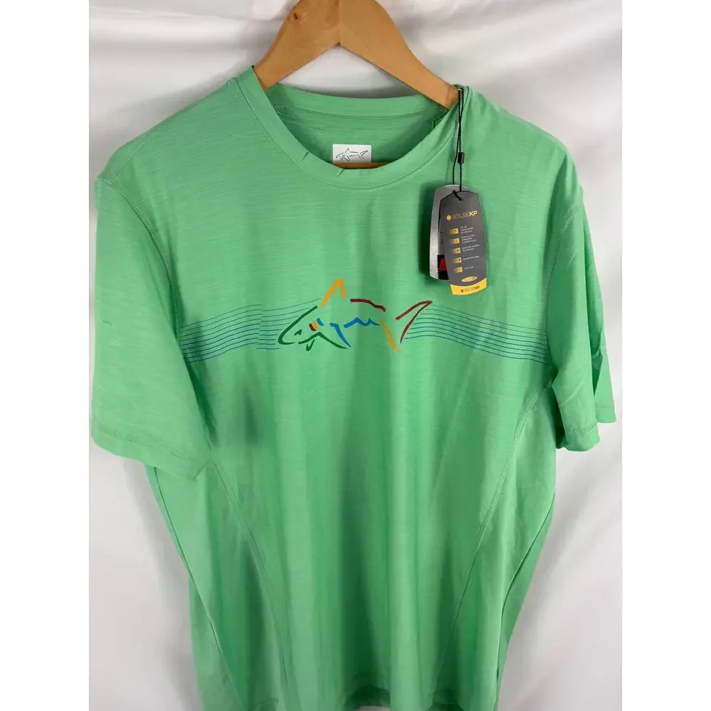 NWT Greg Normans Mens Play Acrivewear Tshirt Size Large - Picture 2 of 4